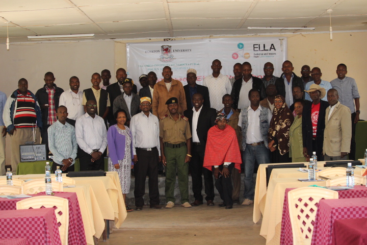 TEGEMEO-ELLA WORKSHOPS ON COLLECTIVE LAND ACCESS REGIMES IN PASTORALIST SOCIETIES IN ISIOLO COUNTY, 11TH JULY 2016