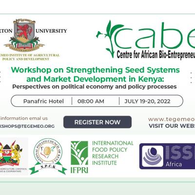 Workshop on Strengthening Seed Systems in Kenya